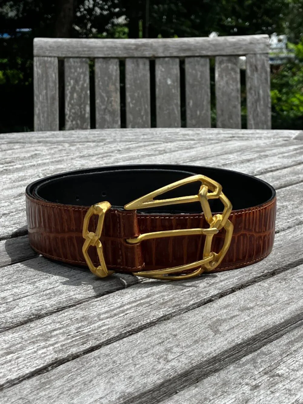 🌟Leather Belt Made In Italy - Medium